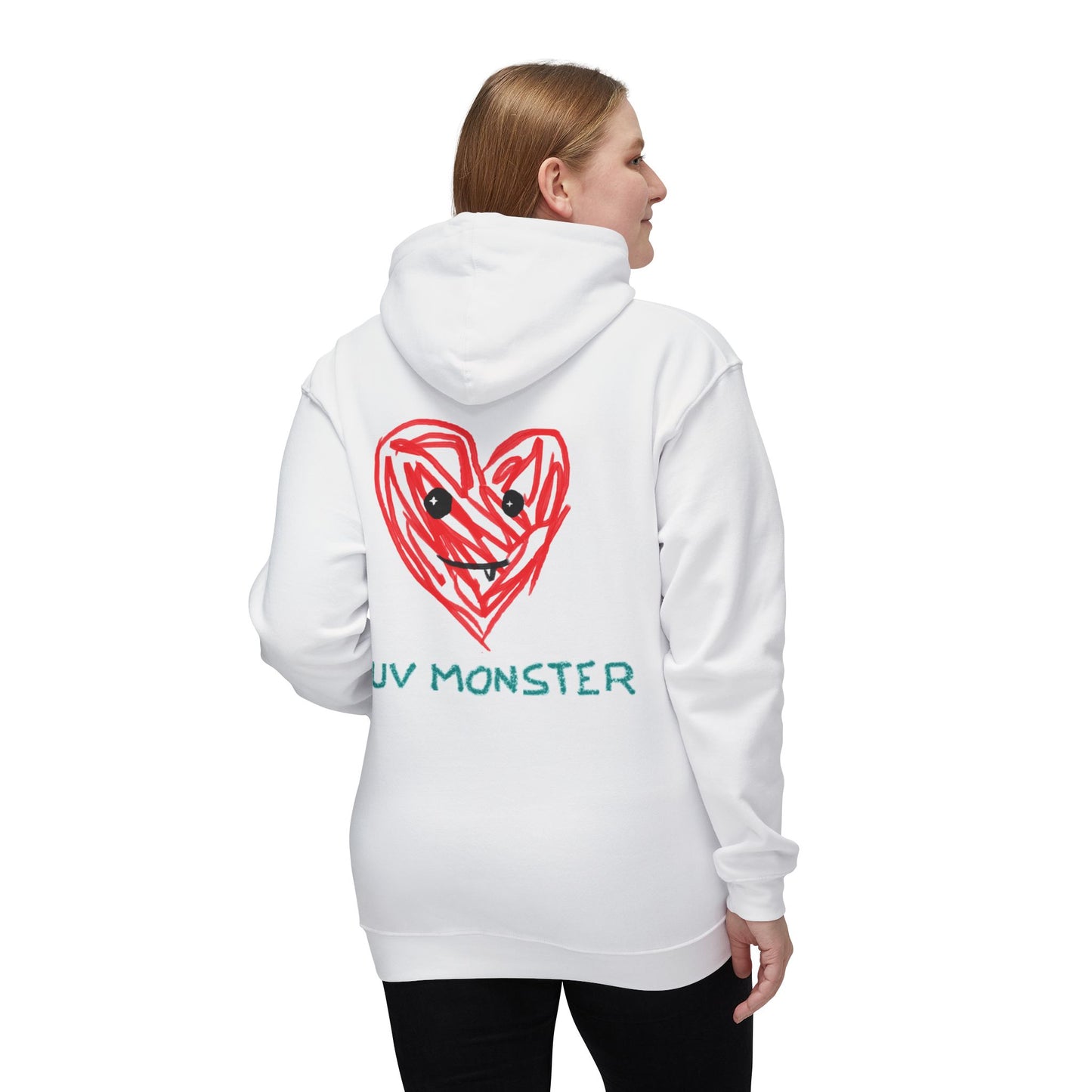Adult - Luv Monster - #1 HUG LUV Weighted Comfort Hoodie