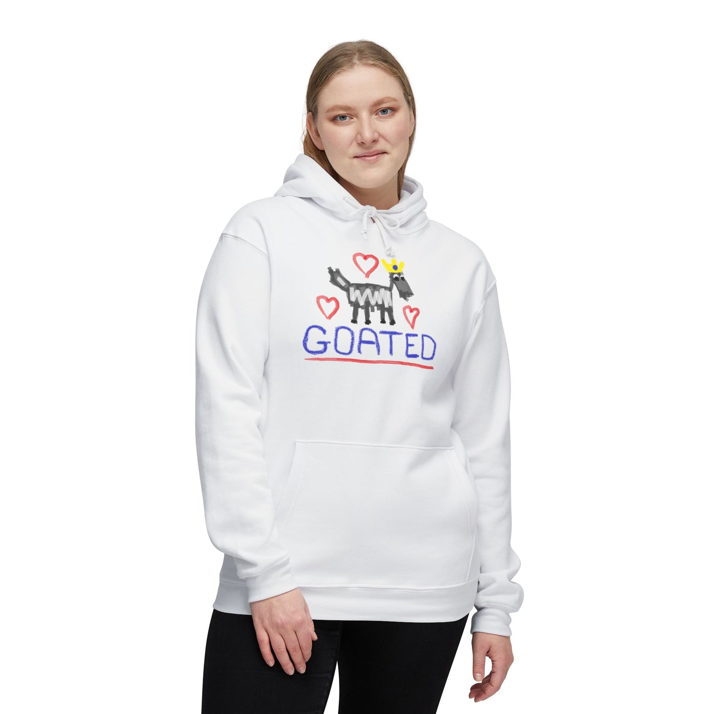 Adult - Luv Monster - #6 GOATED Weighted Comfort Hoodie
