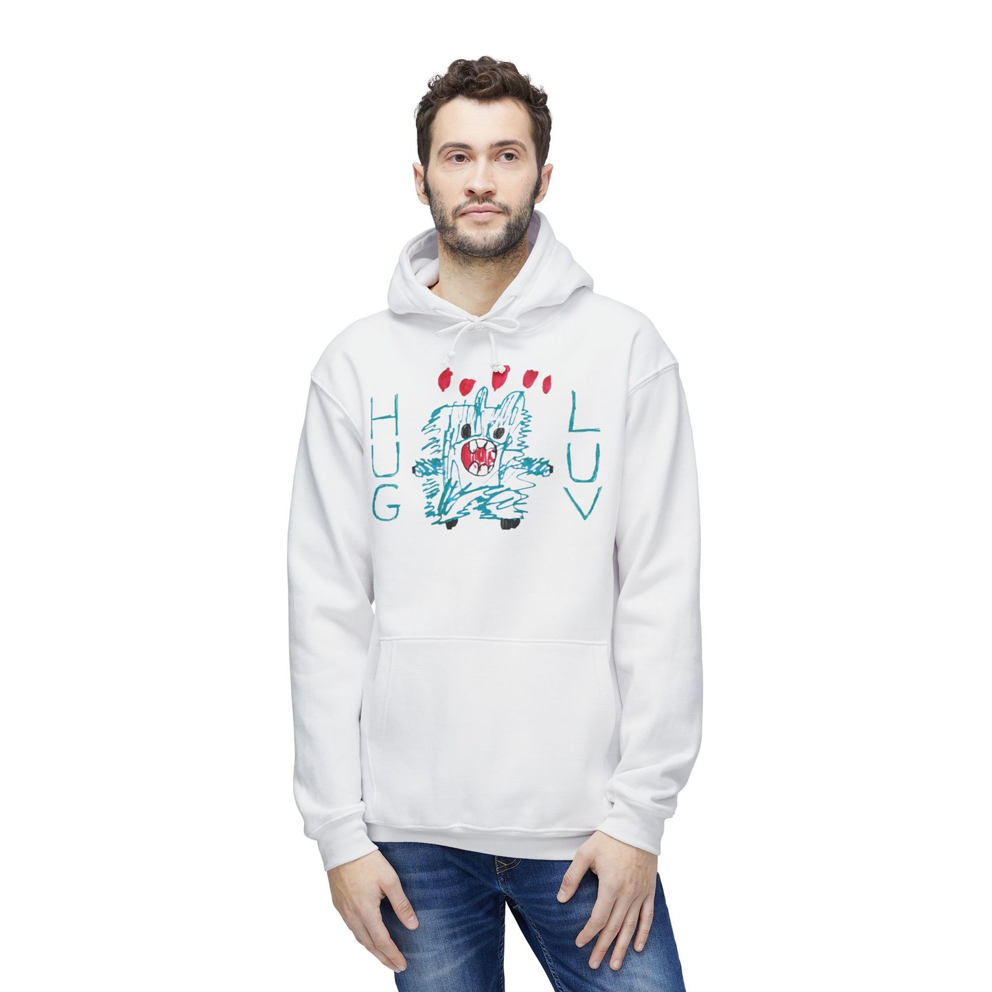 Adult - Luv Monster - #1 HUG LUV Weighted Comfort Hoodie