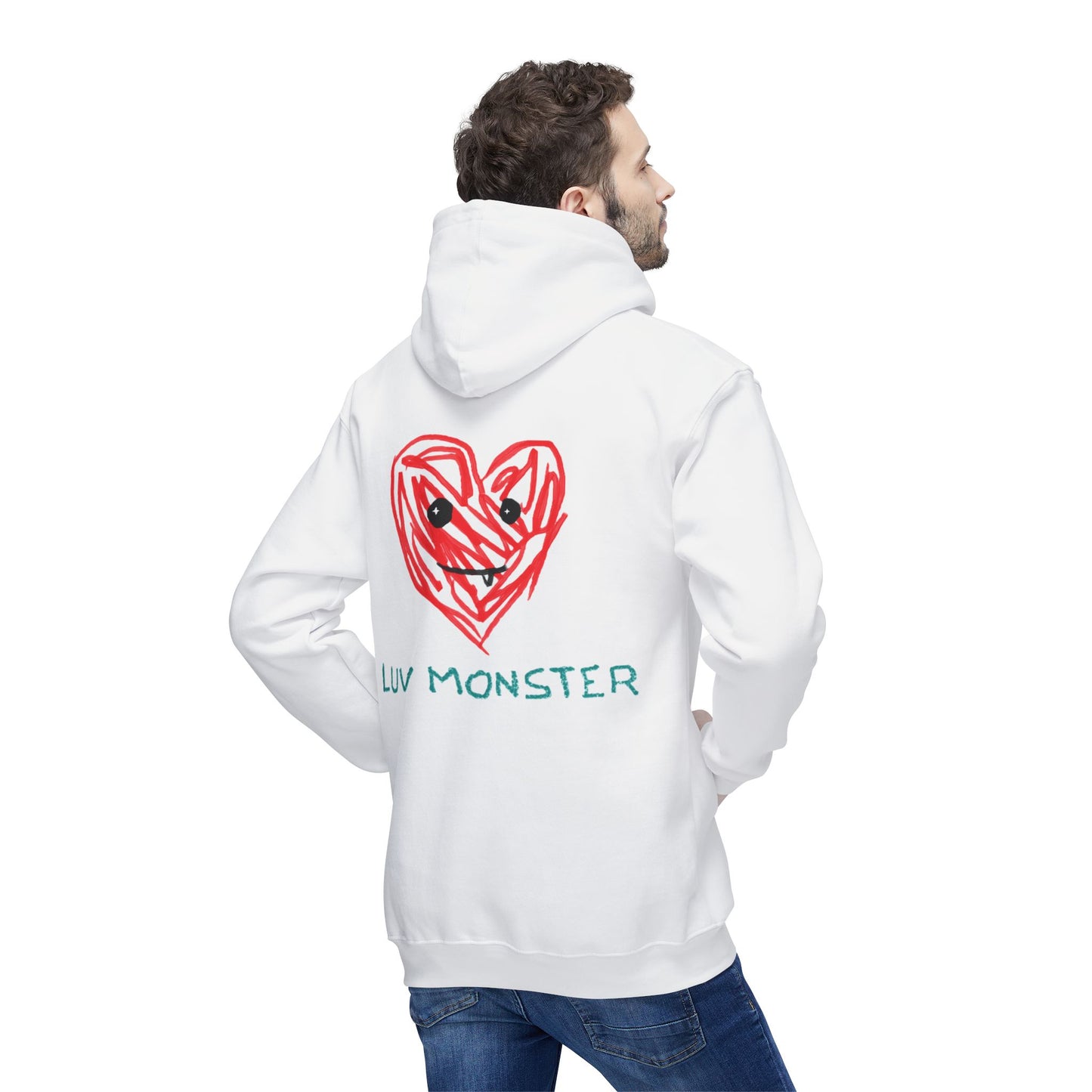 Adult - Luv Monster - #3 SKIBIDI Weighted Comfort Hoodie