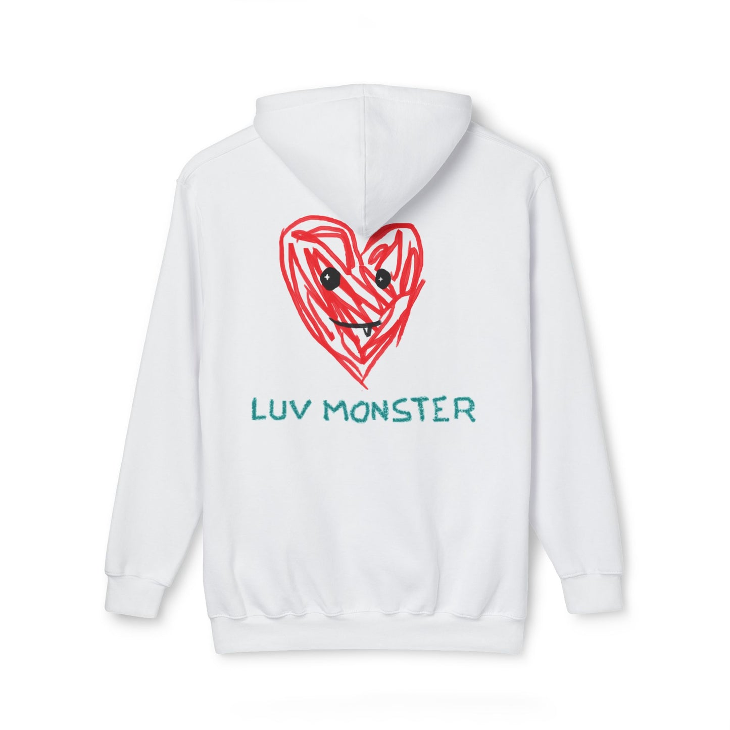 Adult - Luv Monster - #1 HUG LUV Weighted Comfort Hoodie