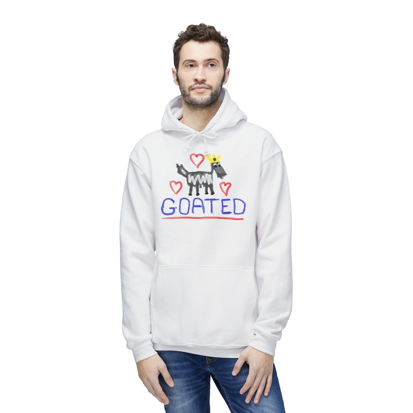 Adult - Luv Monster - #6 GOATED Weighted Comfort Hoodie