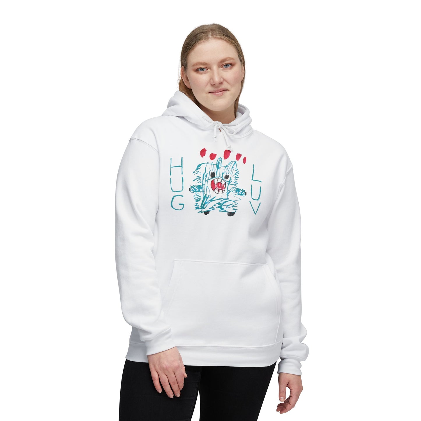 Adult - Luv Monster - #1 HUG LUV Weighted Comfort Hoodie