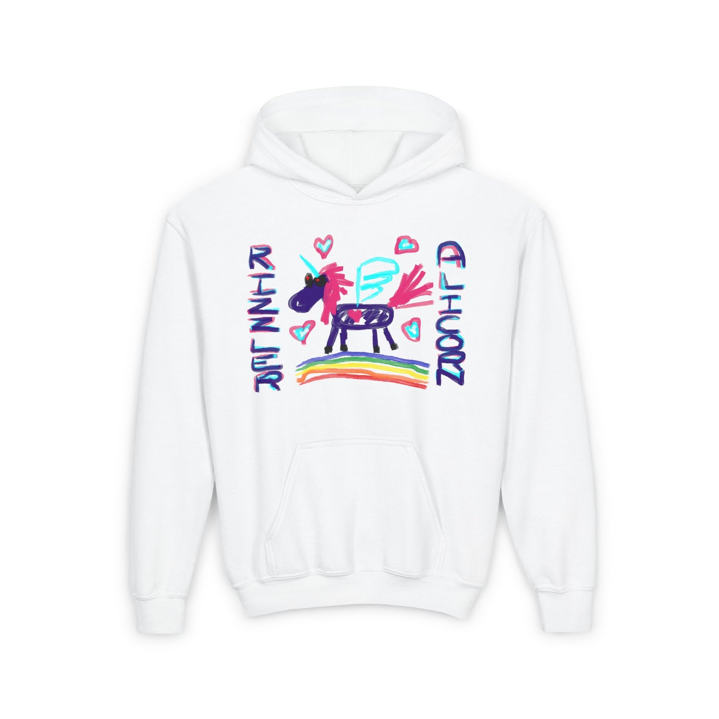 Youth - Luv Monster - #5 RIZZLER ALICORN Hoodie